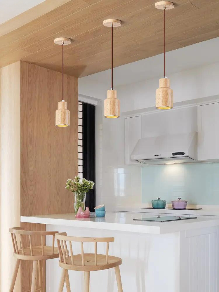 Suspension en Bois Scandinave : Élégance Naturelle et Design Moderne 8