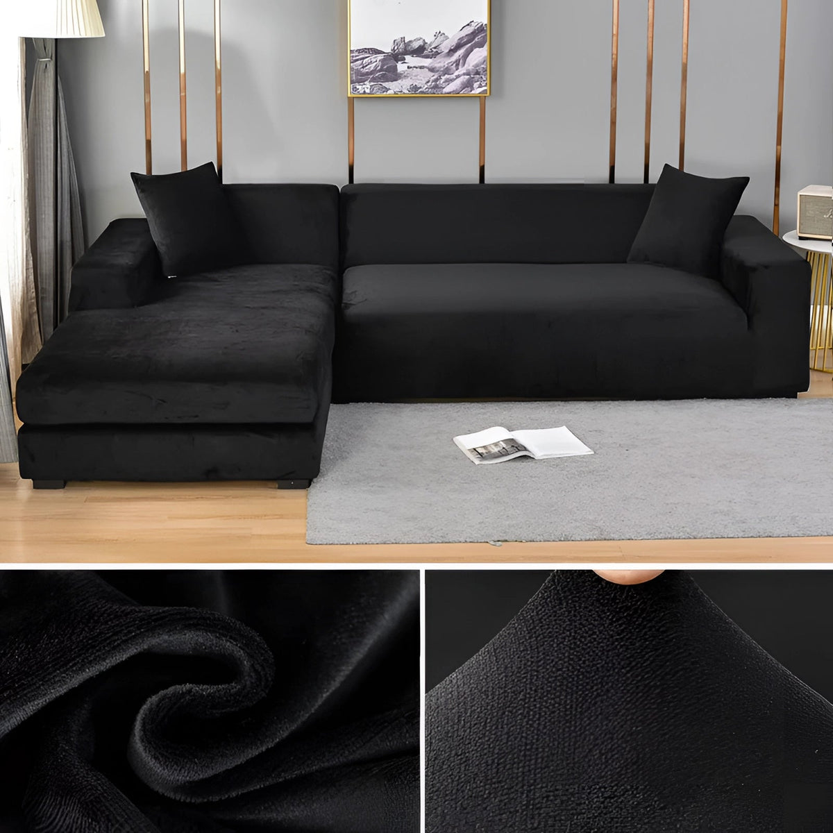 Housse de canapé extensible, de 1 à 4 places