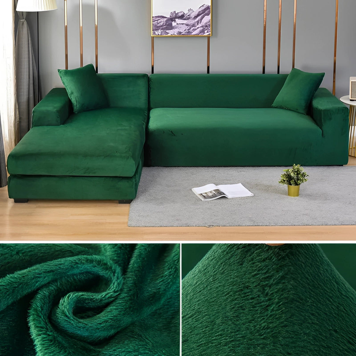 Housse de canapé extensible, de 1 à 4 places