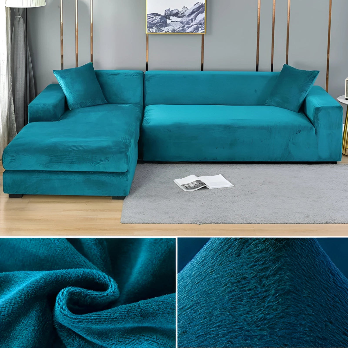 Housse de canapé extensible, de 1 à 4 places