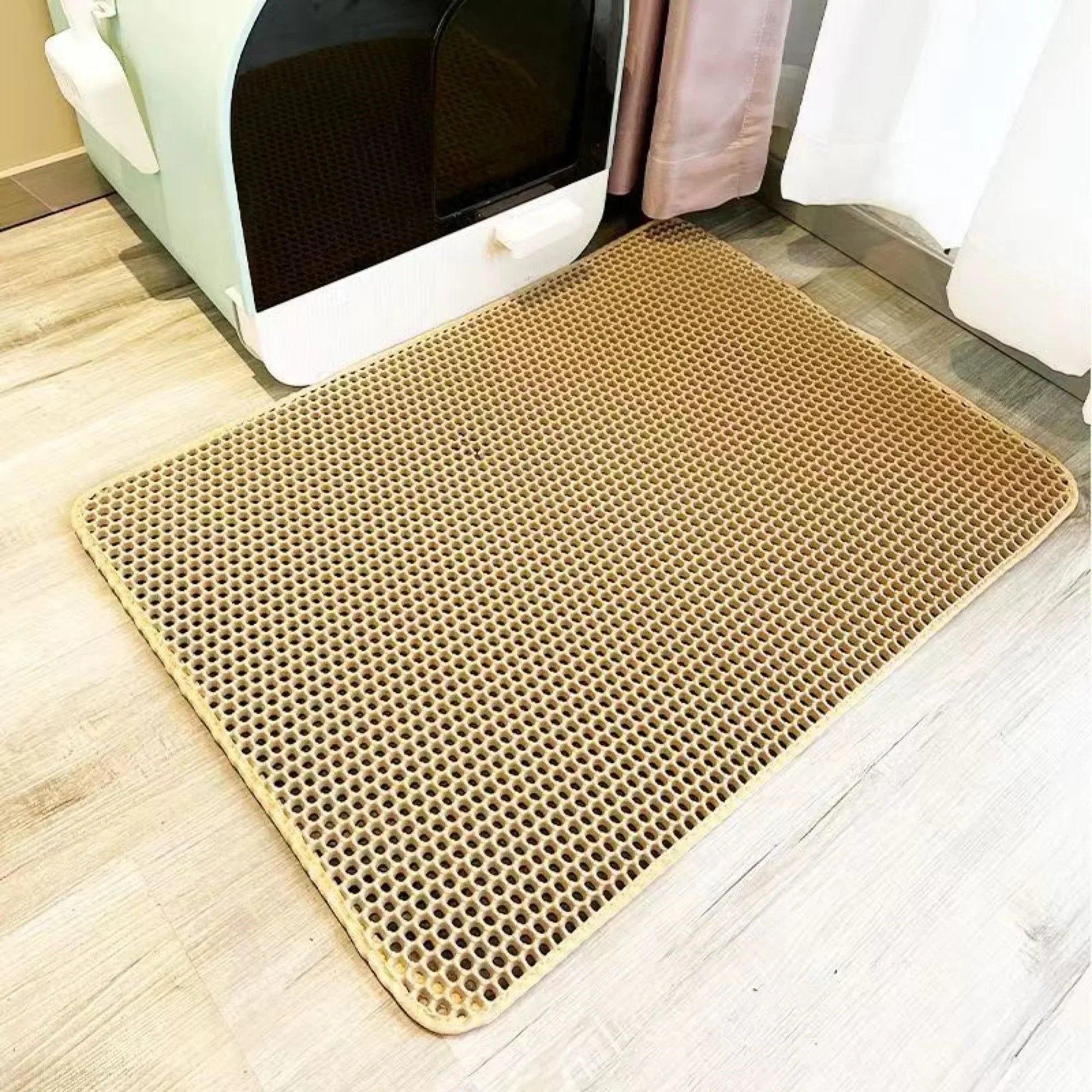 Tapis Litière Chat Ultra-Shield en Mousse EVA | Protection Imperméable et Design Élégant pour un Intérieur Propre 0