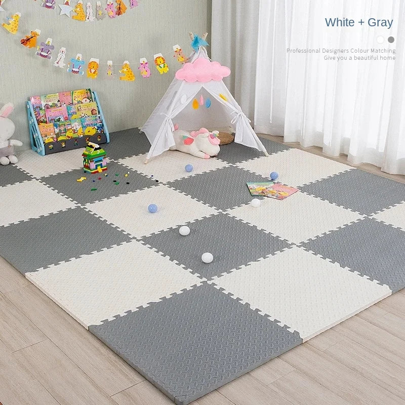 Tapis Puzzle en Mousse EVA Antidérapant | Confort Luxueux et Sûr pour Enfants jusqu'à 12 Ans 12