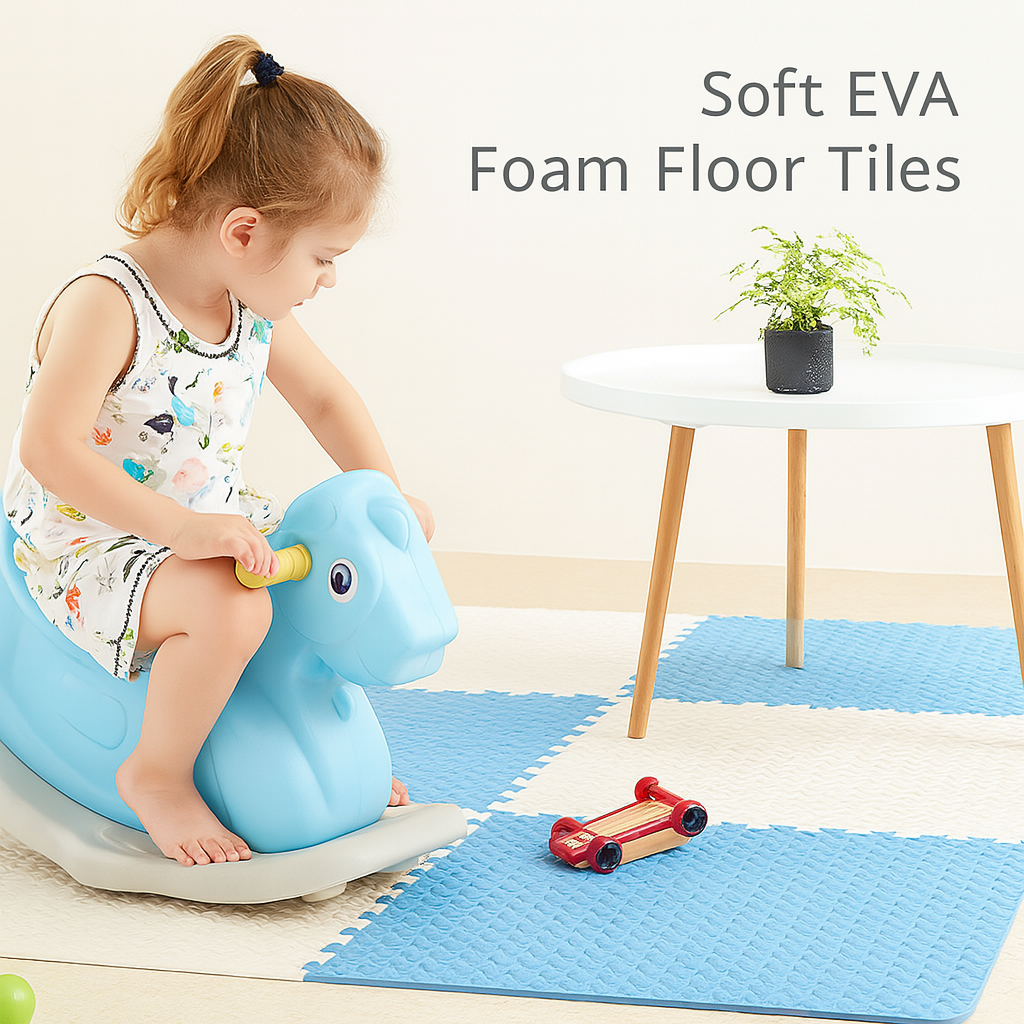 Tapis Puzzle en Mousse EVA Antidérapant | Confort Luxueux et Sûr pour Enfants jusqu'à 12 Ans 8