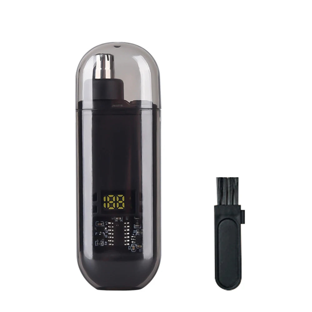 Tondeuse Électrique Rechargeable à Lame Rotative 360° | Design Étanche et Compact pour un Rasage Précis et Confortable 1
