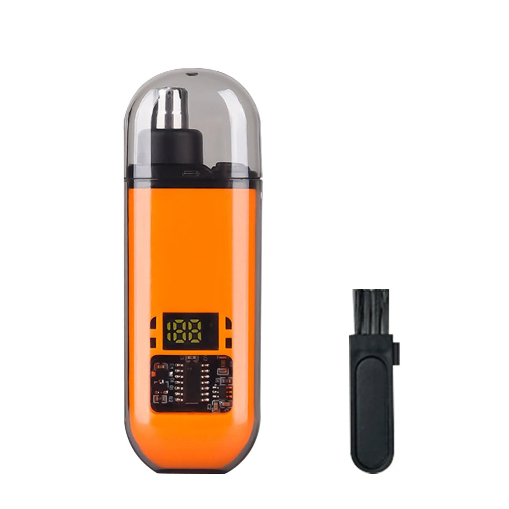 Tondeuse Électrique Rechargeable à Lame Rotative 360° | Design Étanche et Compact pour un Rasage Précis et Confortable 2