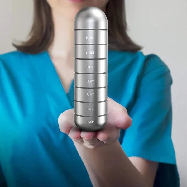 Toebliss Pilulier Portable 7 Jours