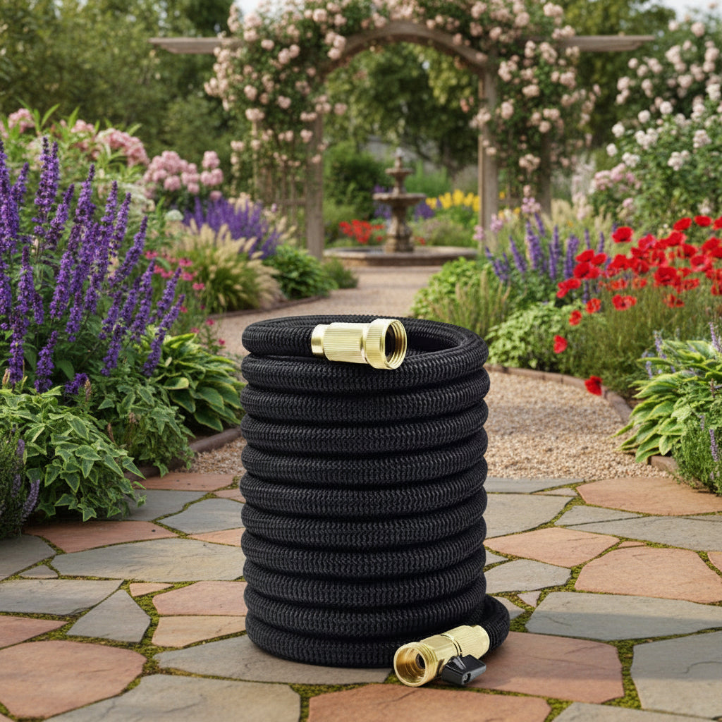 Tuyau Arrosage Extensible 30M en TPE Durable | Design Élégant pour un Jardinage Sans Effort 1