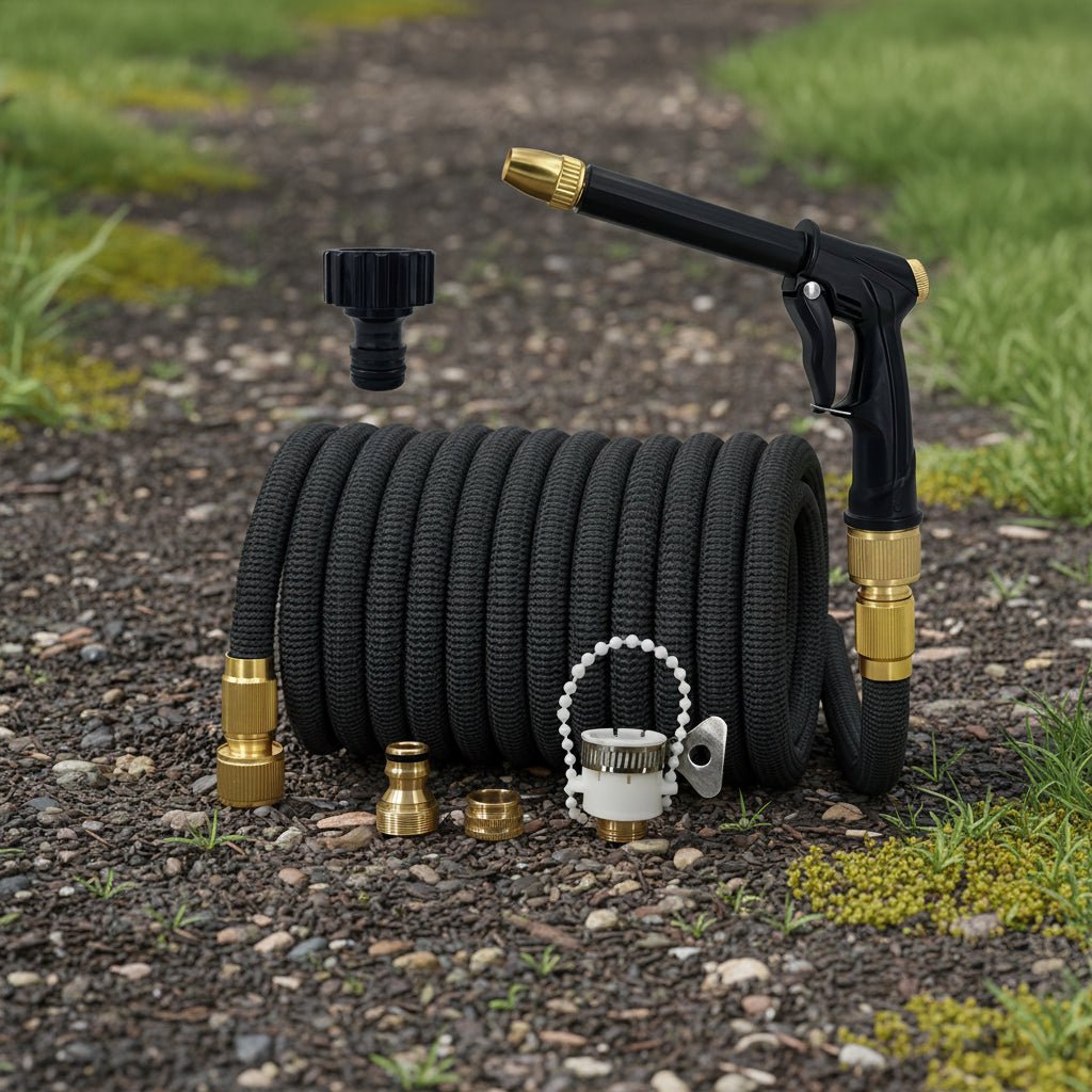Tuyau Arrosage Extensible Haute Pression avec Pistolet Pulvérisateur | Design Élégant et Pratique pour un Arrosage Efficace 7