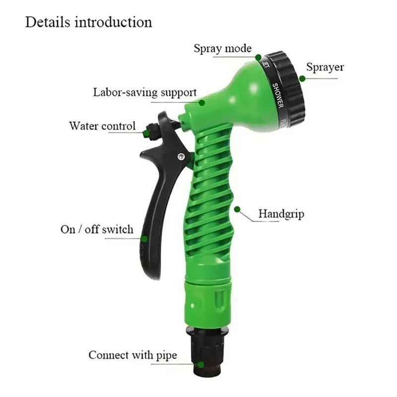 Tuyau Arrosage Extensible Hydroflo en Matériaux Durables | Flexibilité Optimale pour un Arrosage Élégant 5