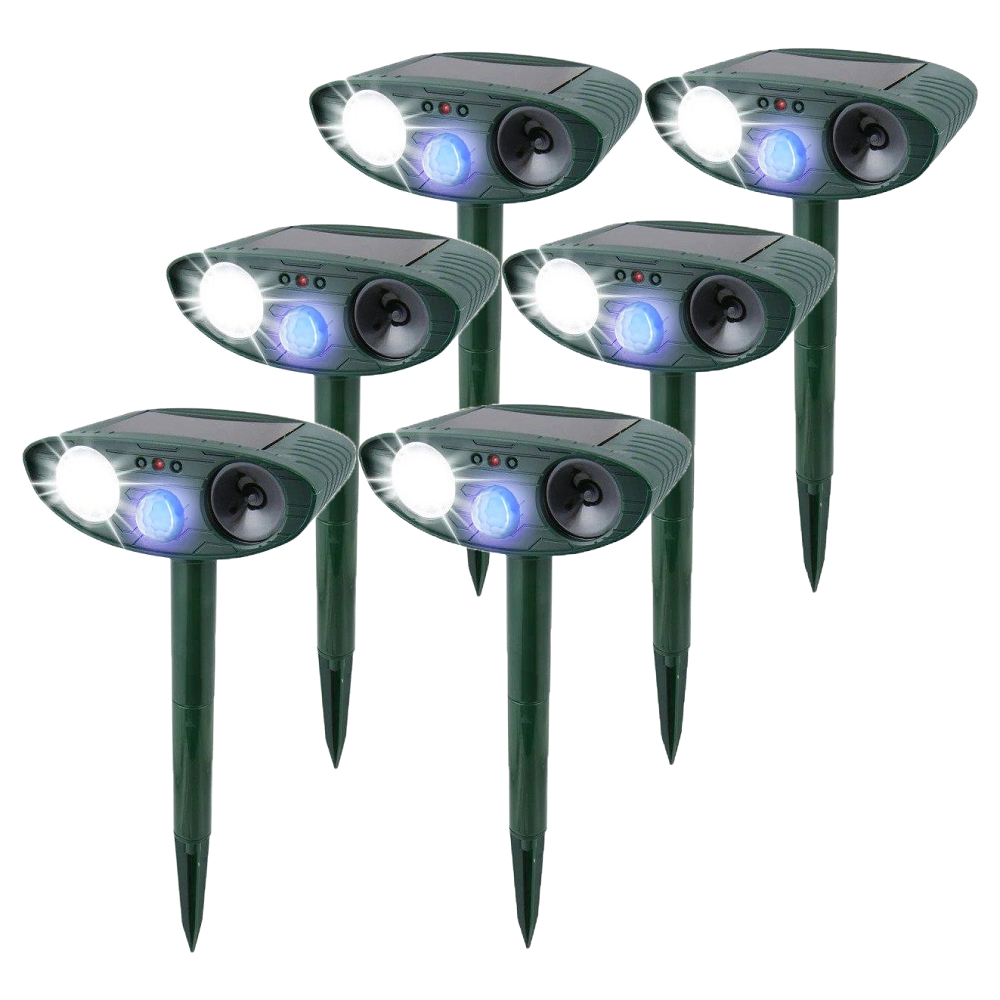 Solar and Light Ultrasonic Rabbit Repellent
