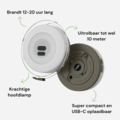 LumiTrail - Guirlande LED sur Enrouleur, 10 m