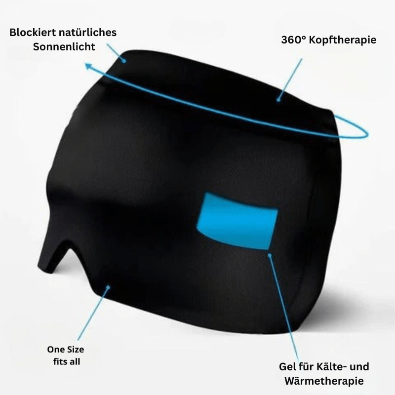 Frostmask Masque Confort Chaud Froid Maux de Tête