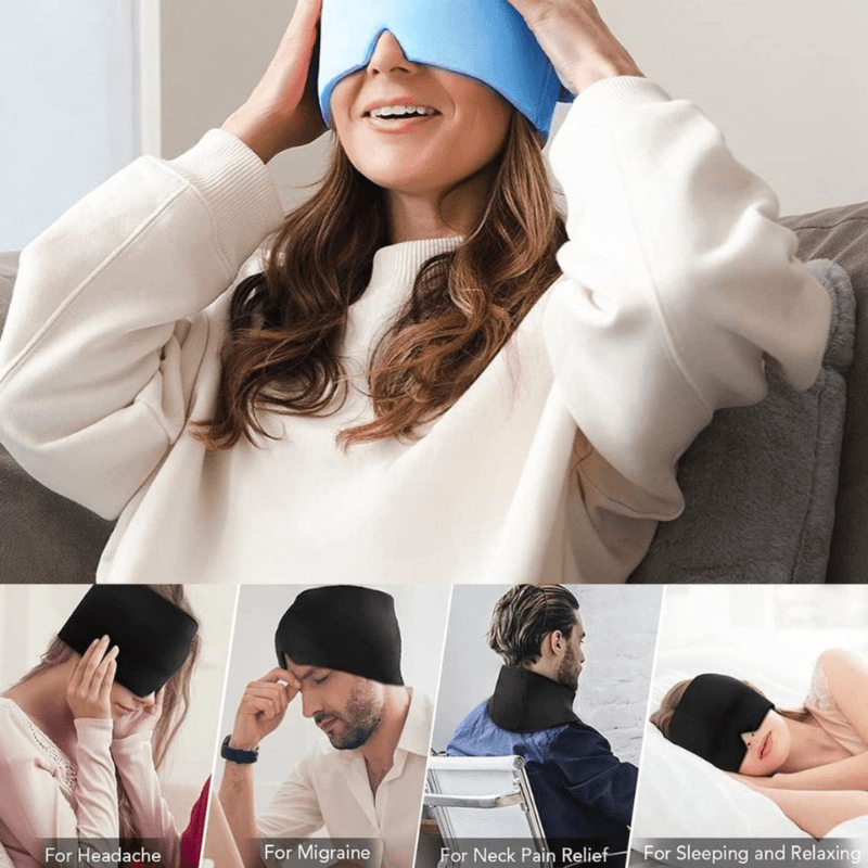 Frostmask Masque Confort Chaud Froid Maux de Tête