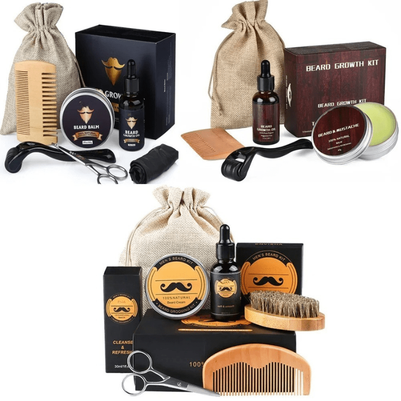 Movoglove Kit de Croissance pour Barbe Forte