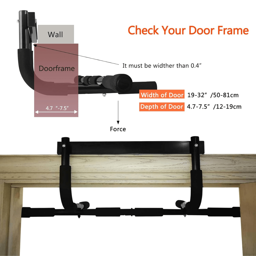 Armpulse Barre de Traction Acier pour Encadrement de Porte