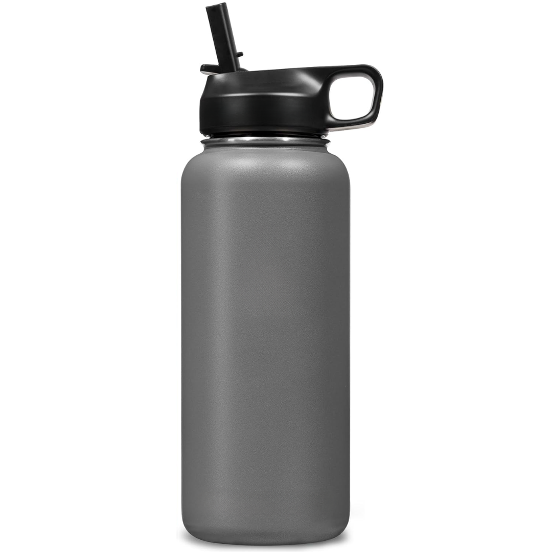HydroElite – Gourde Inox avec Paille