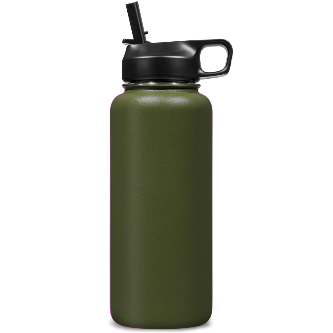 HydroElite – Gourde Inox avec Paille