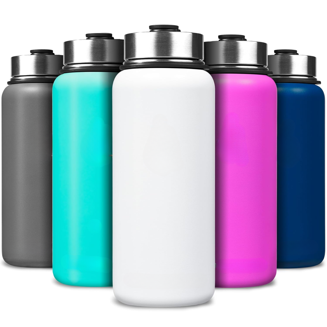 HydroElite – Gourde Inox avec Paille