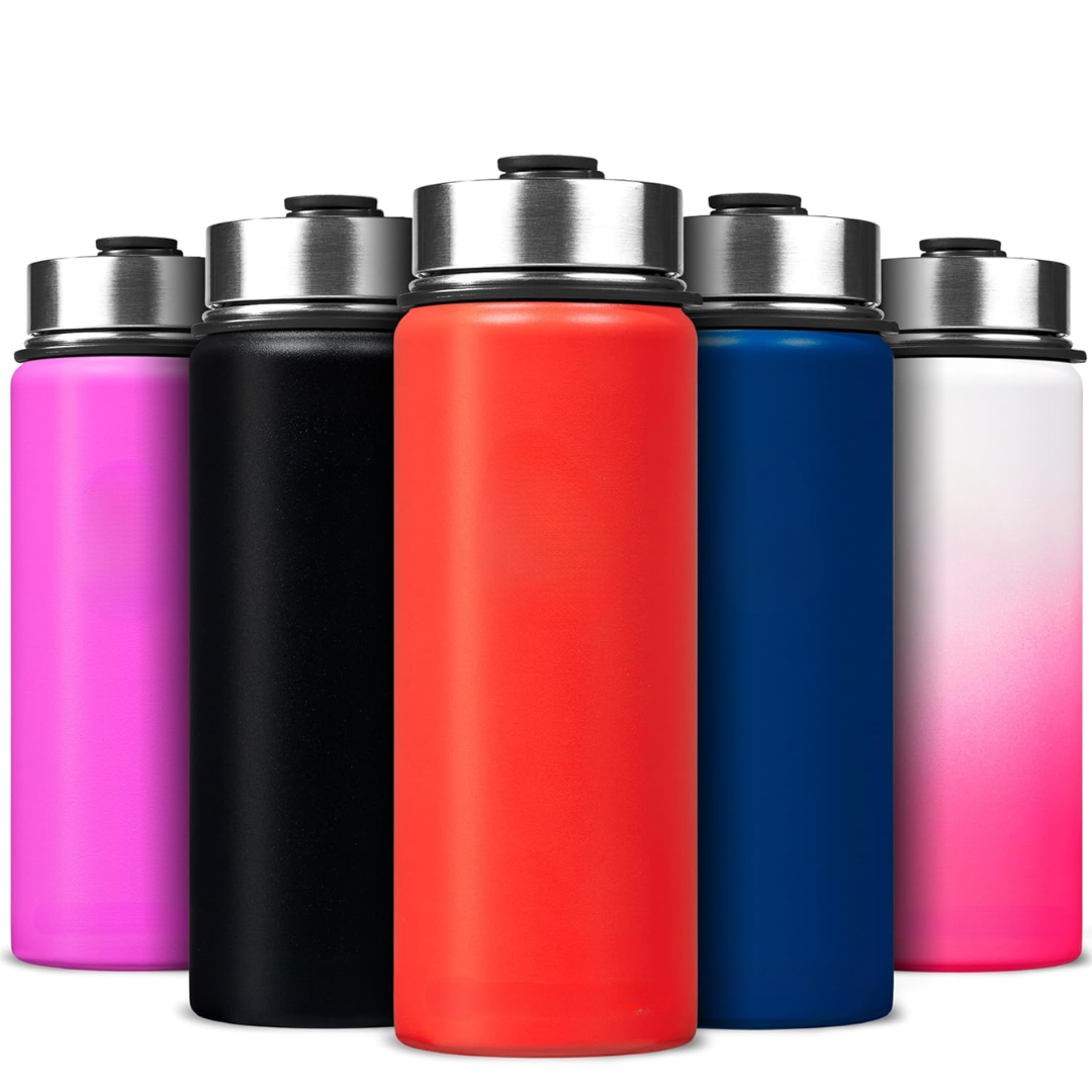 HydroElite – Gourde Inox avec Paille