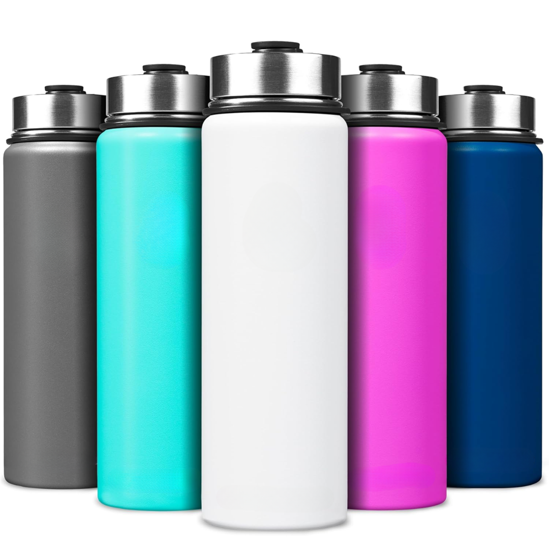 HydroElite – Gourde Inox avec Paille