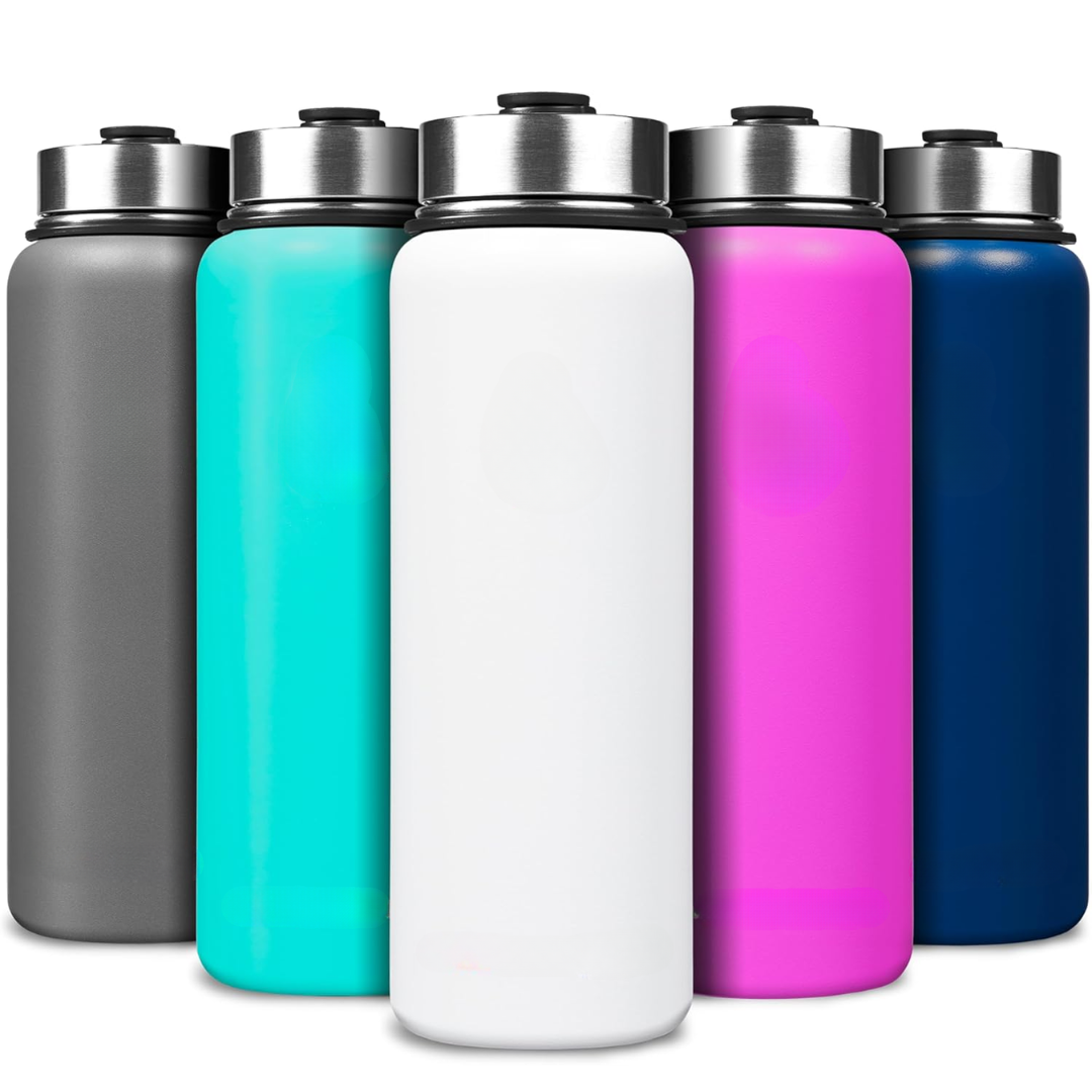 HydroElite – Gourde Inox avec Paille