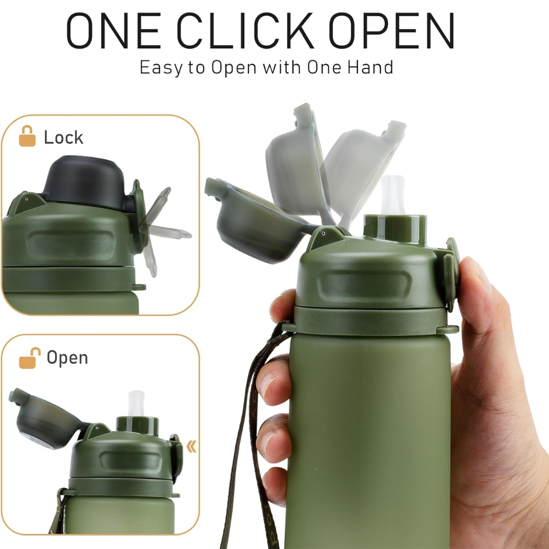 FlexiHydrate – Gourde Silicone Pliable 600ml