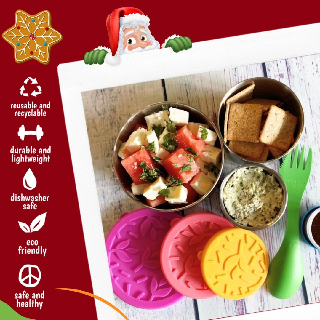 FreshBox - Set de Boîtes Repas en Acier Inoxydable