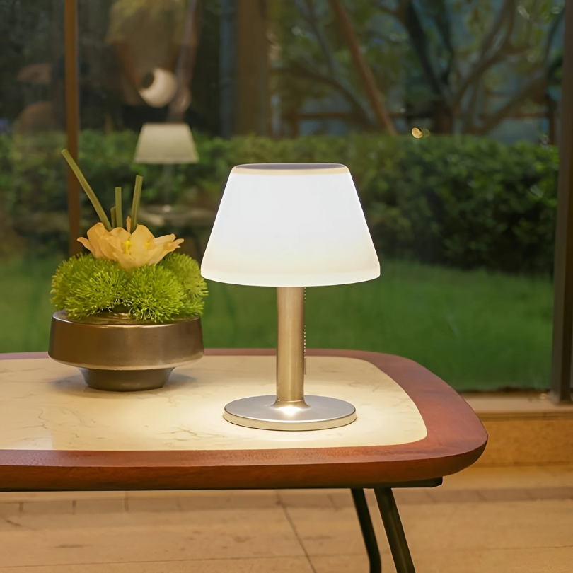 SolarLuxe - Lampe de Table Solaire d'Extérieur