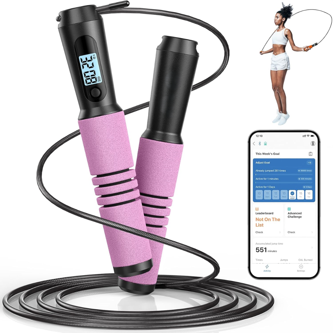JumpFit – Corde Connectée sans Nœud