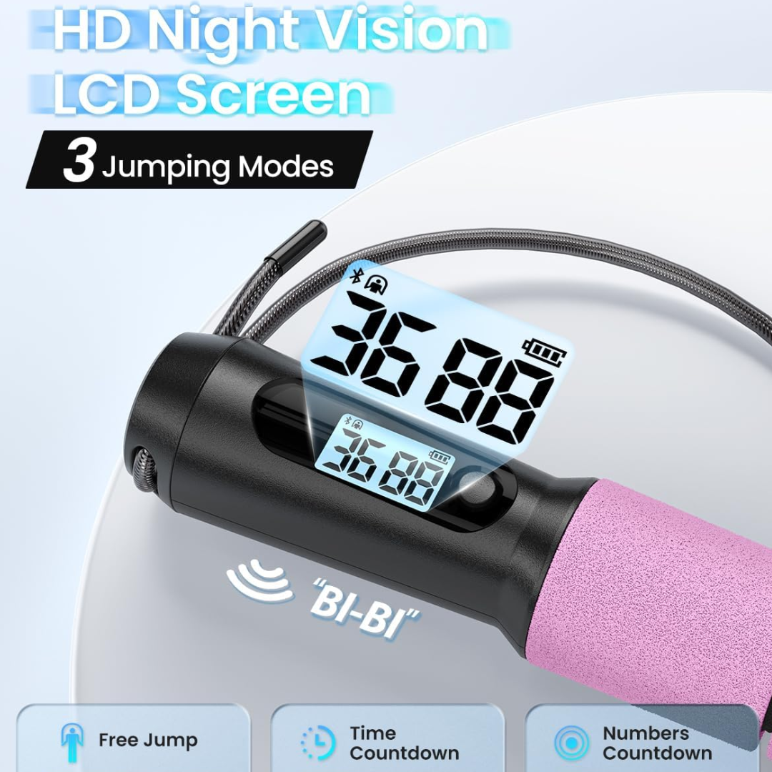 JumpFit – Corde Connectée sans Nœud