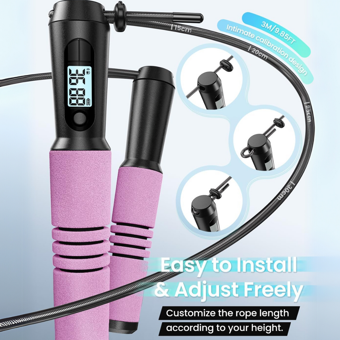 JumpFit – Corde Connectée sans Nœud