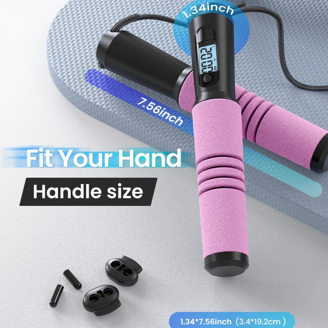 JumpFit – Corde Connectée sans Nœud
