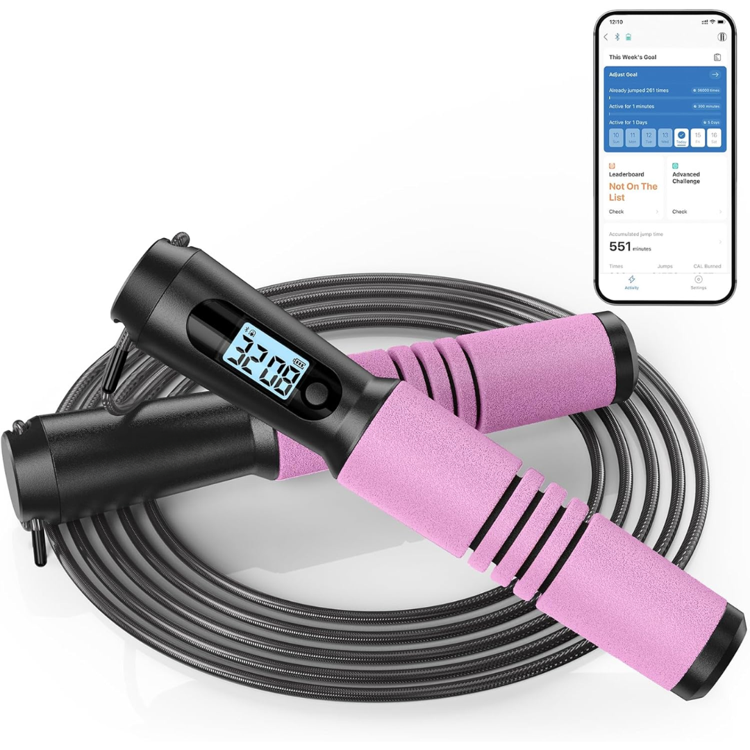 JumpFit – Corde Connectée sans Nœud