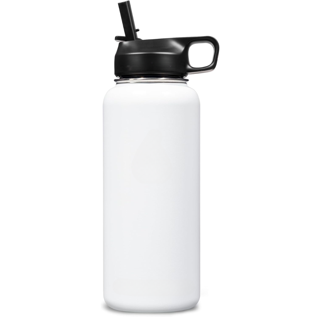 HydroElite – Gourde Inox avec Paille