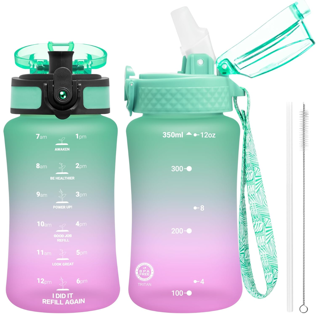 EcoFlow – Gourde Tritan Réutilisable Paille