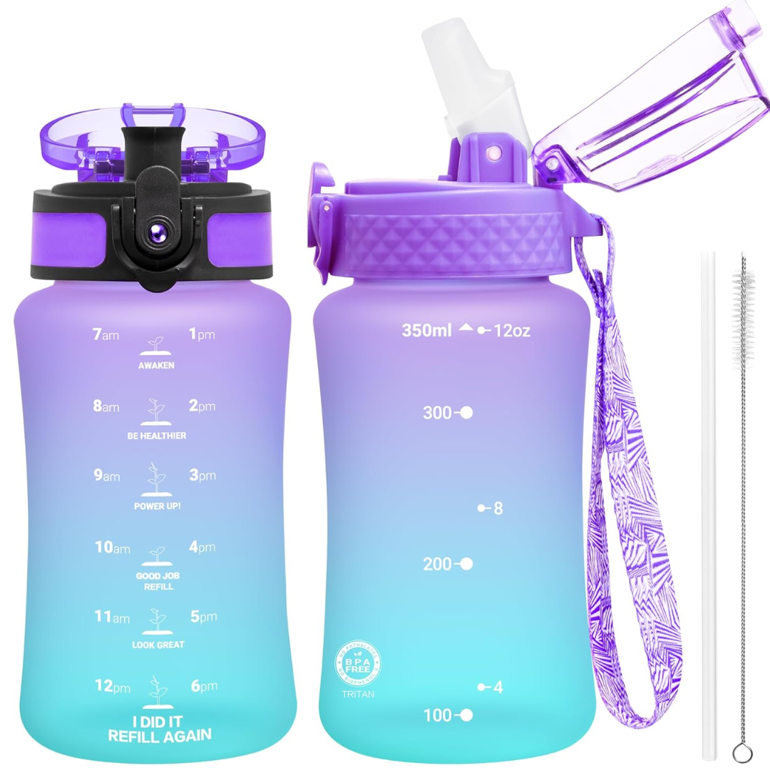 EcoFlow – Gourde Tritan Réutilisable Paille