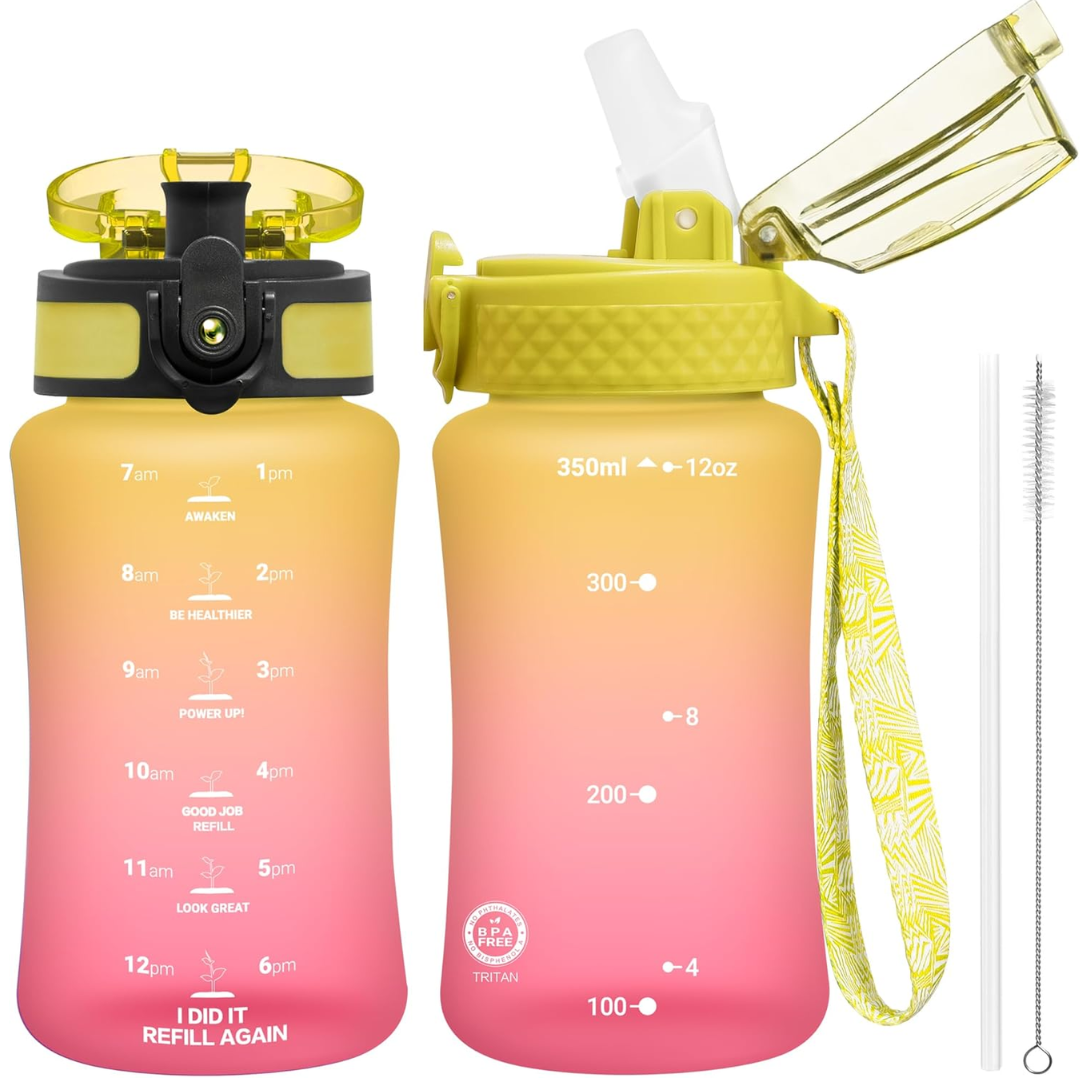 EcoFlow – Gourde Tritan Réutilisable Paille