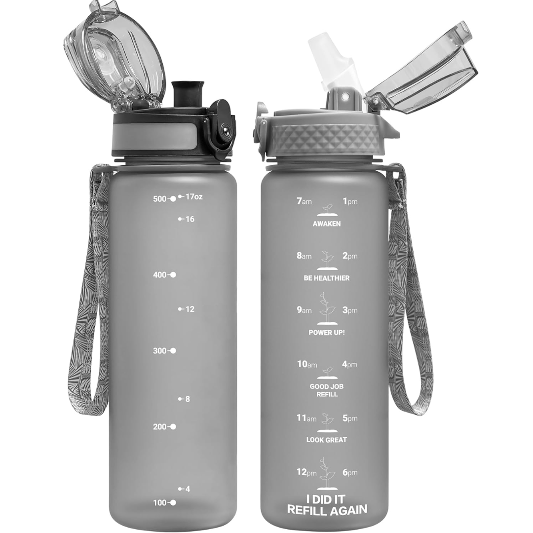 EcoFlow – Gourde Tritan Réutilisable Paille