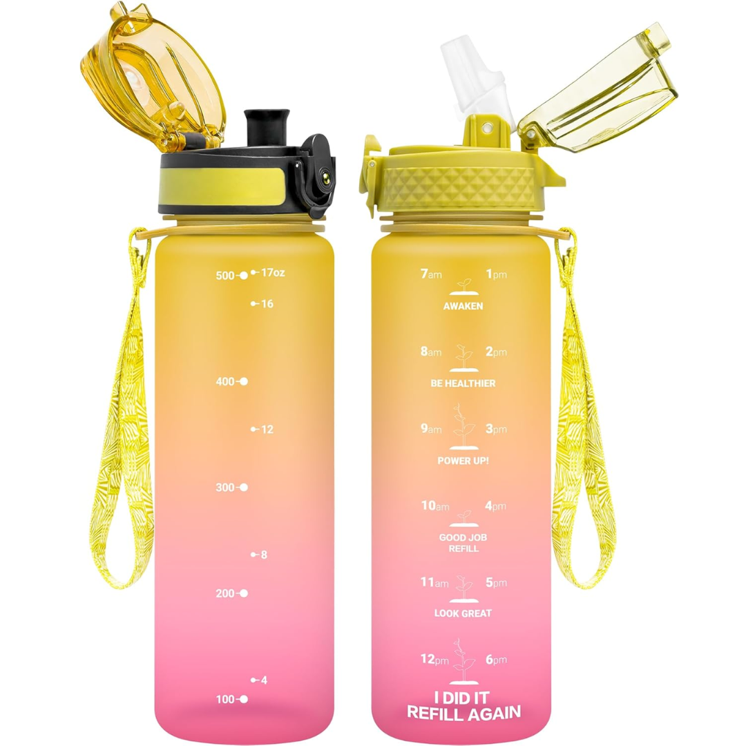 EcoFlow – Gourde Tritan Réutilisable Paille