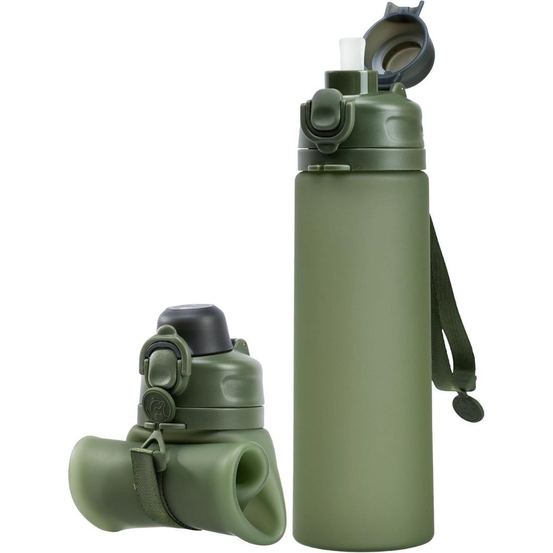 FlexiHydrate – Gourde Silicone Pliable 600ml