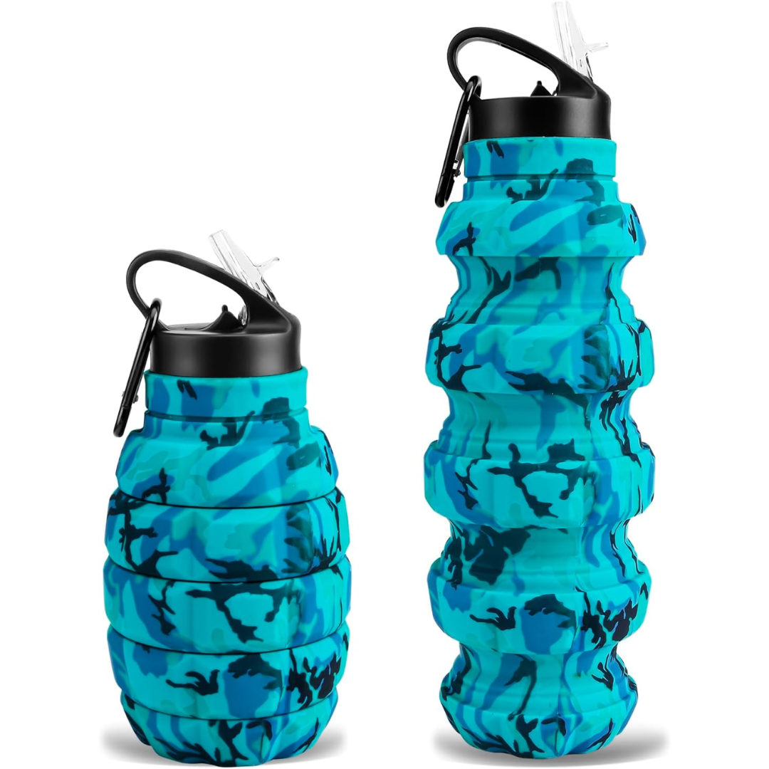FlexiBottle – Gourde de Voyage Pliable 575ml