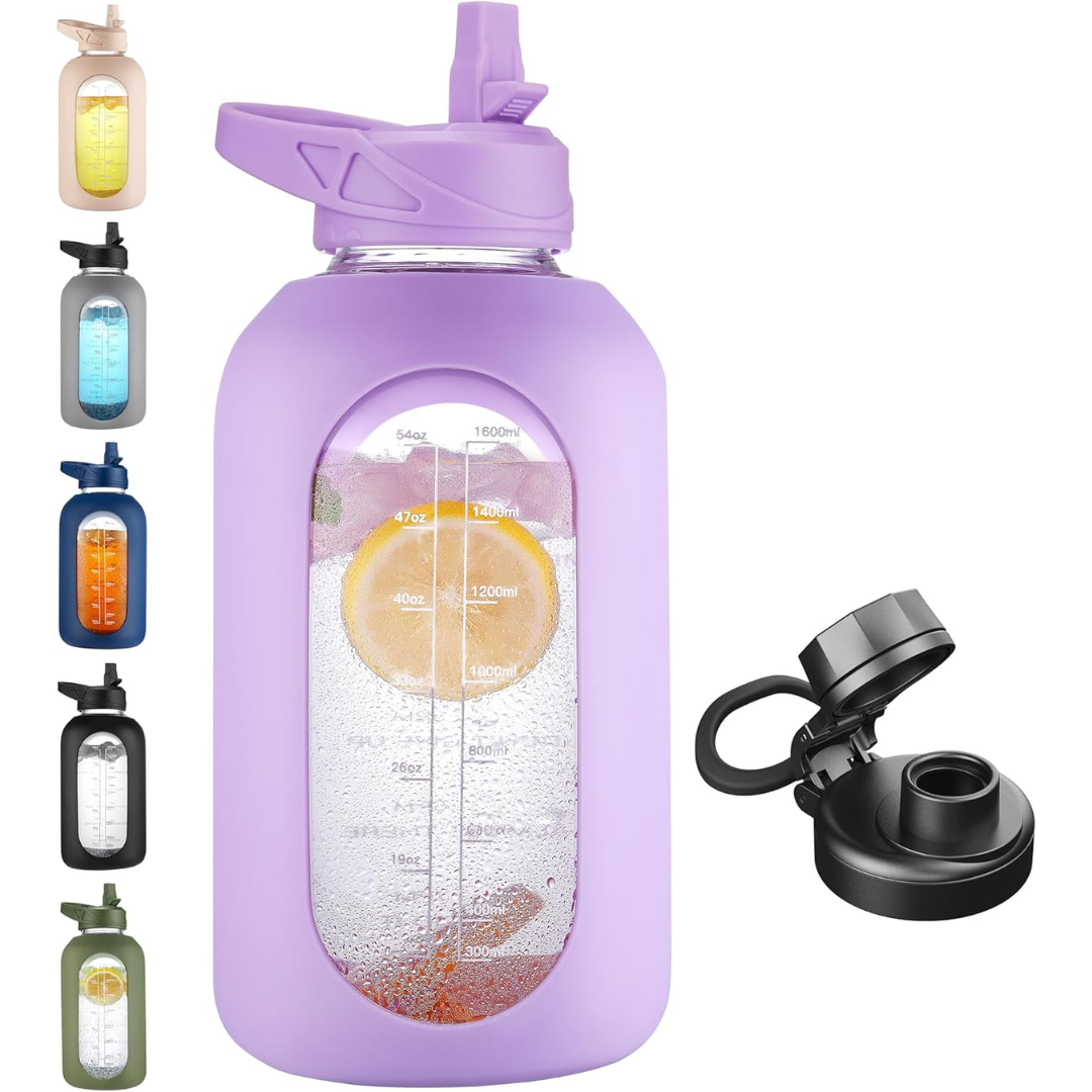 HydroGlow – Gourde Verre Motivation 900ml