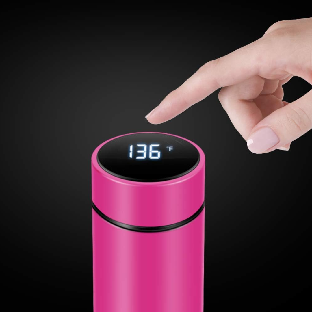 ThermoGlow – Bouteille Isolée LED Intelligente