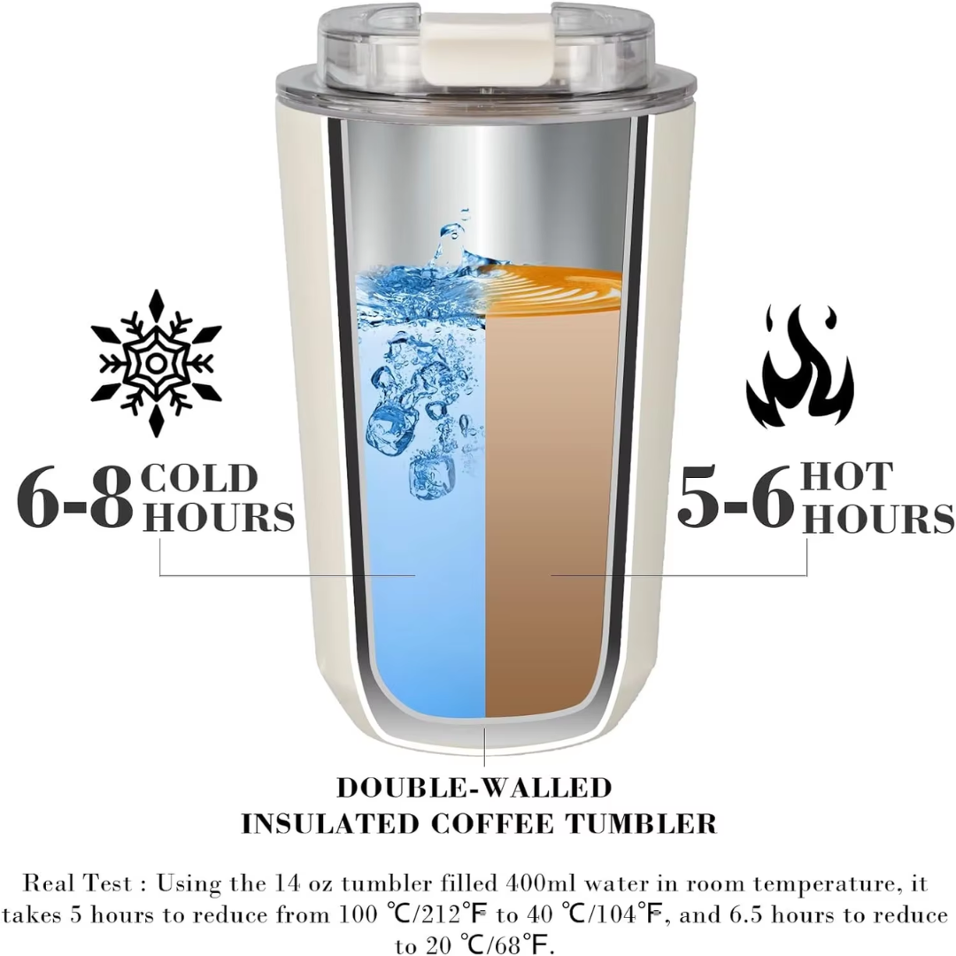 PureSip - Mug Isotherme en Inox 500 ml