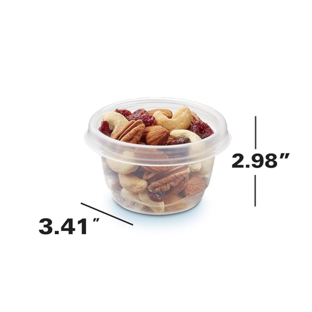 MiniStorage - Set de 8 Boîtes Rondes de 118 ml