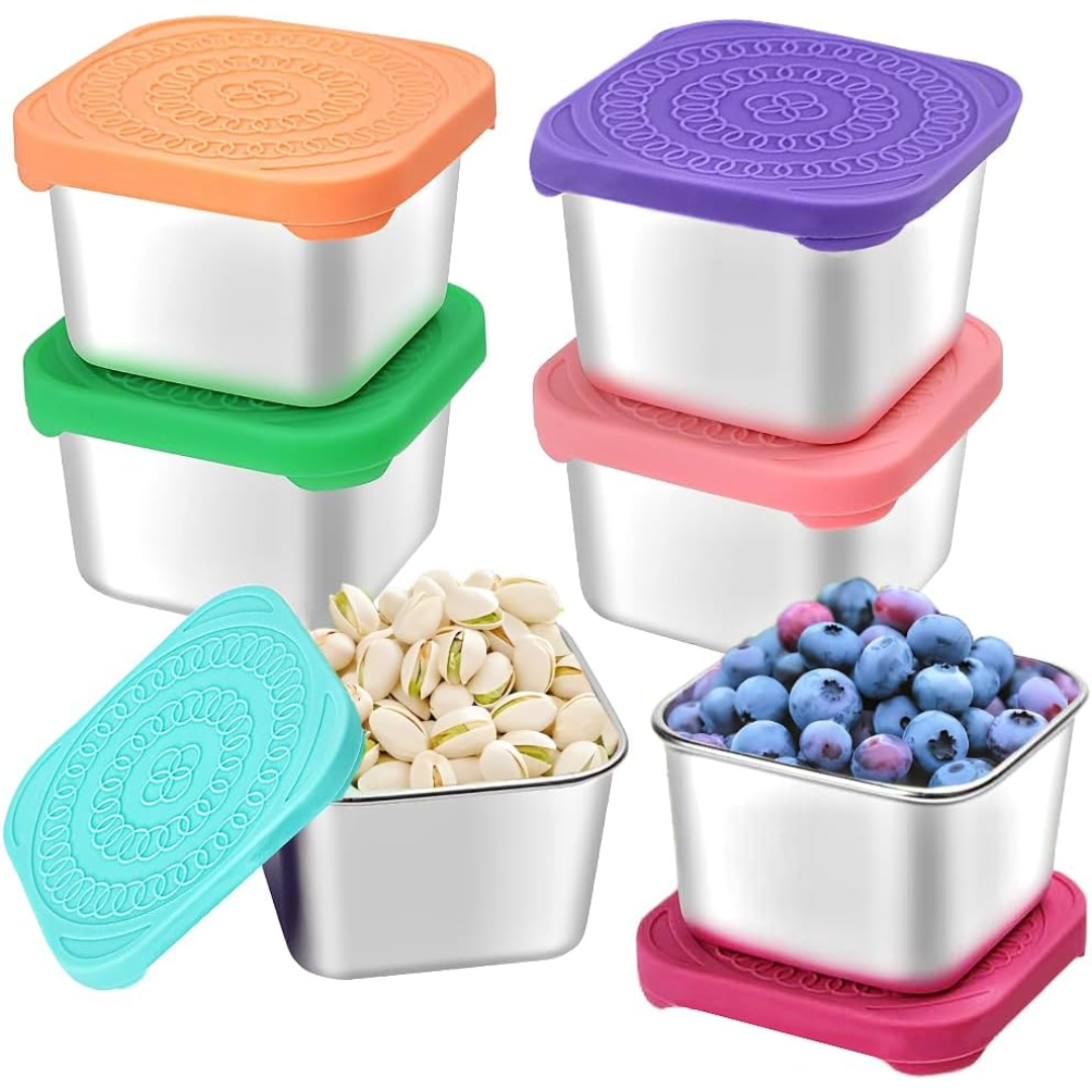 SnackBox Pro - Boîtes à Goûter en Acier Inoxydable