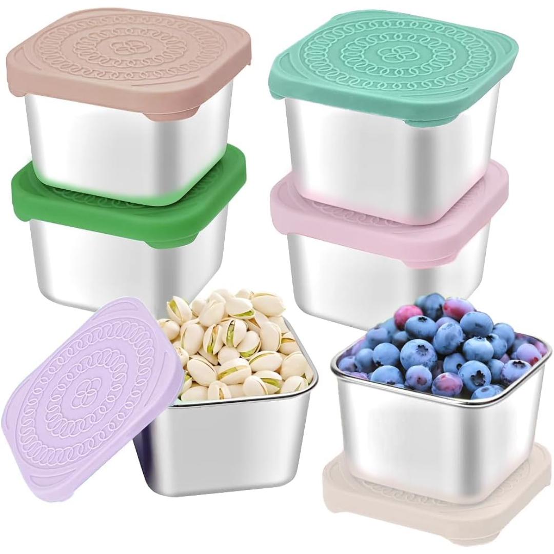 SnackBox Pro - Boîtes à Goûter en Acier Inoxydable