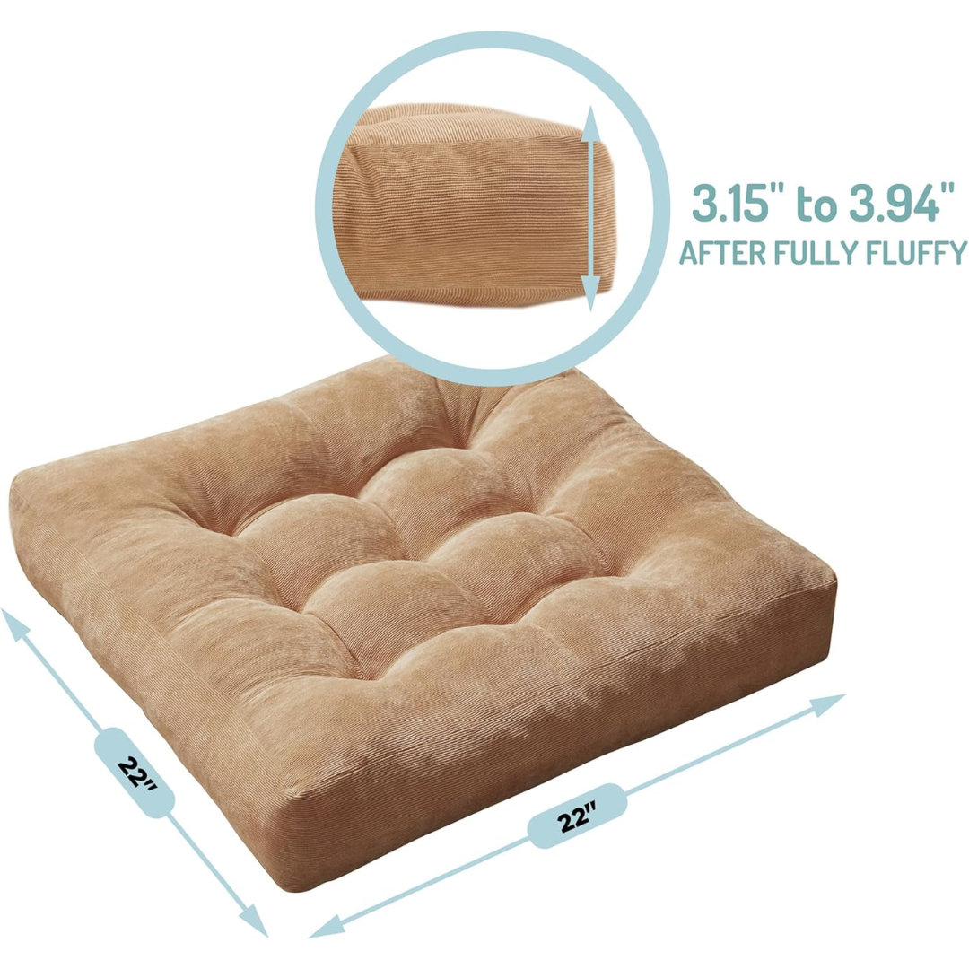 ZenCushion - Lot de 2 Coussins de Méditation