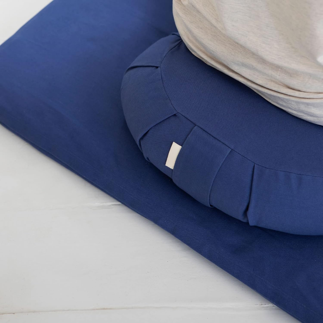 EcoCalm - Coussin de Méditation en Coton Biologique
