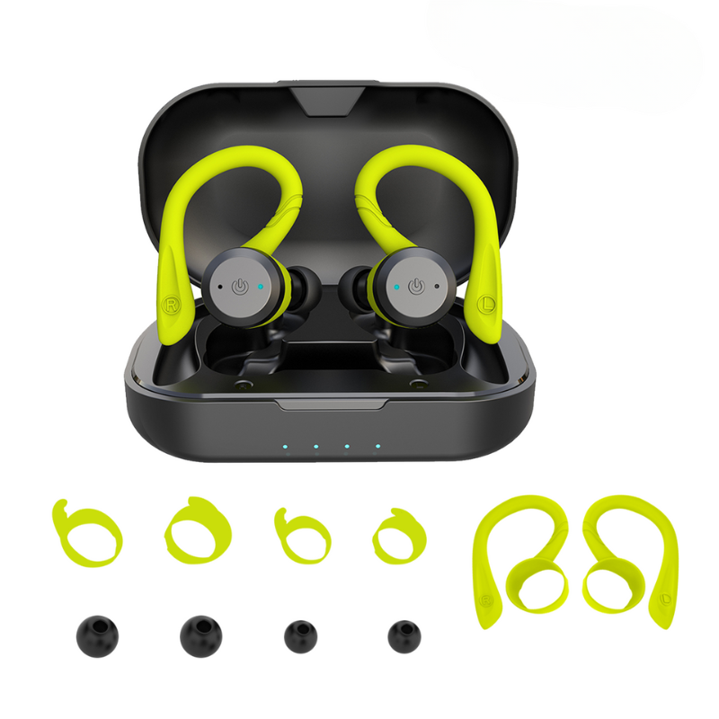 Écouteurs sport sans fil Bluetooth 5.0, IPX7, 20 h